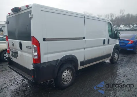2023 Ram Promaster 2500 Low Roof 136 Wb z USA, uszkodzony, nr VIN 3C6LRVVG6PE553248
